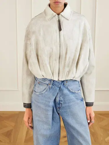 Loewe Cotton-twill Bomber Jacket | Thumbnail 3 Loewe Cotton-twill Bomber Jacket | Thumbnail 3