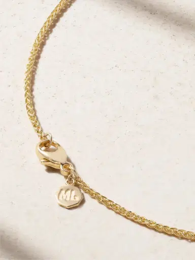 Marlo Laz Southwestern Hamsa 14-karat Gold Diamond Necklace | Thumbnail 3