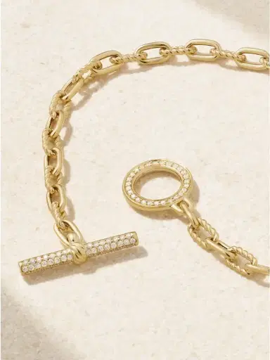David Yurman Madison 18-karat Gold Diamond Bracelet | Thumbnail 3 David Yurman Madison 18-karat Gold Diamond Bracelet | Thumbnail 3