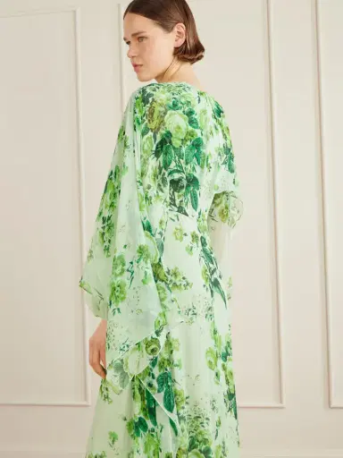 Erdem Floral-print Crêpon Gown | Thumbnail 3 Erdem Floral-print Crêpon Gown | Thumbnail 3