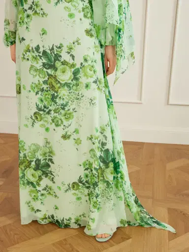 Erdem Floral-print Crêpon Gown | Thumbnail 5 Erdem Floral-print Crêpon Gown | Thumbnail 5