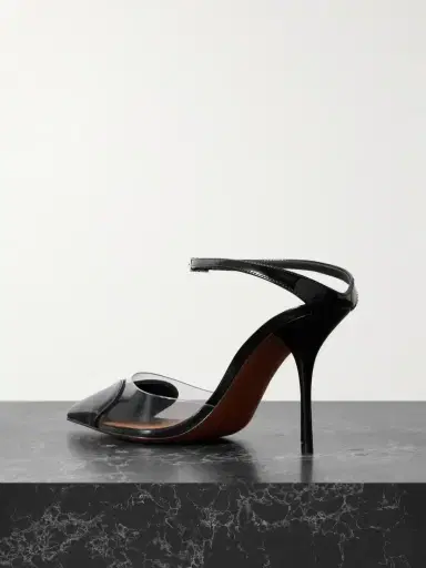 Alaïa Cœur 90 Pu And Patent-leather Pumps | Thumbnail 3 Alaïa Cœur 90 Pu And Patent-leather Pumps | Thumbnail 3
