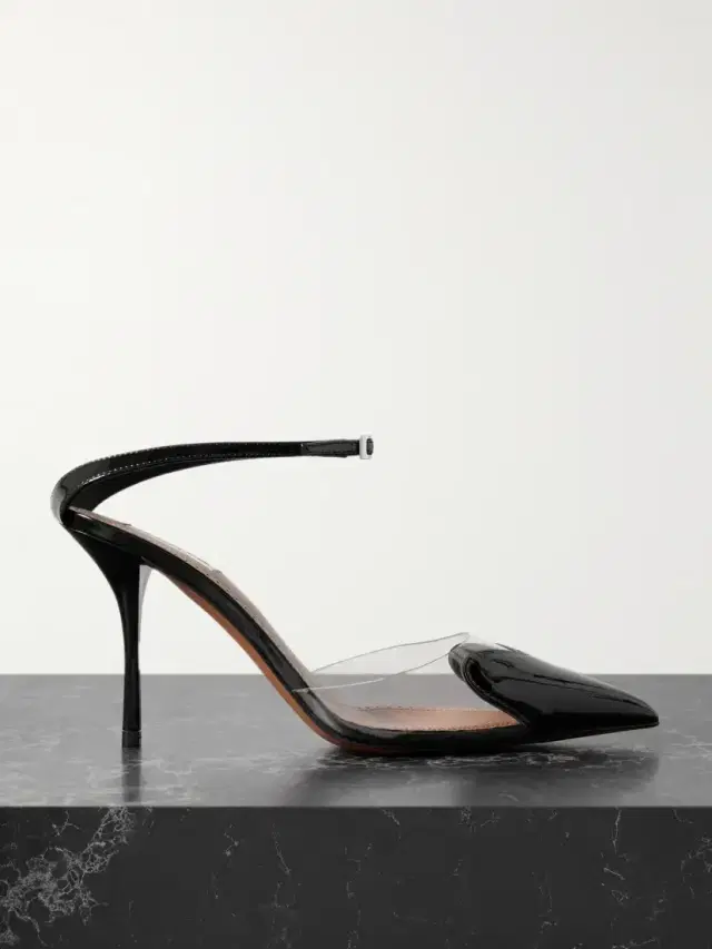 Cœur 90 Pu And Patent-leather Pumps