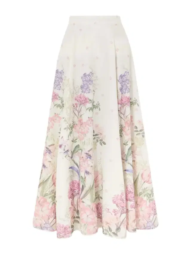 Ventine Floral-print Cotton-blend Maxi Skirt
