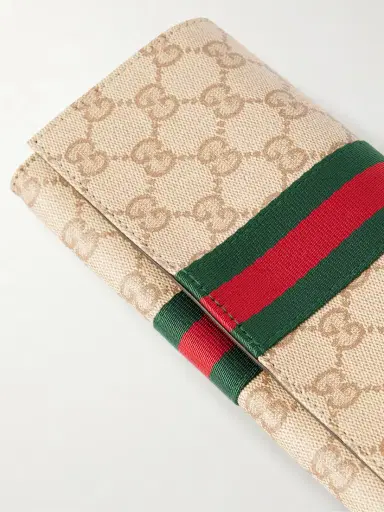 Gucci Long Leather Logo-printed Wallet | Thumbnail 3 Gucci Long Leather Logo-printed Wallet | Thumbnail 3