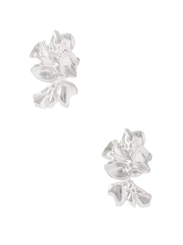Splotch Silver-plated Earrings
