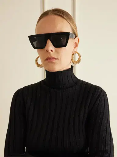 Alaïa D-frame Acetate Sunglasses | Thumbnail 2 Alaïa D-frame Acetate Sunglasses | Thumbnail 2