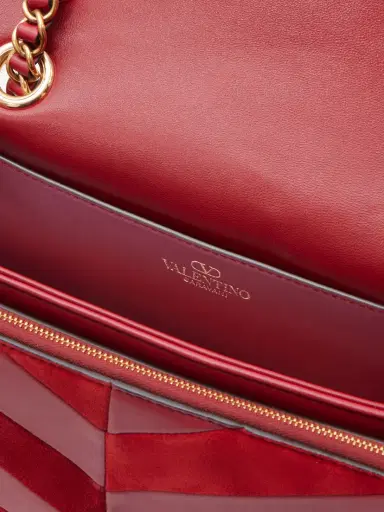 Valentino Garavani Djuna Medium Embellished Leather Shoulder Bag | Thumbnail 6