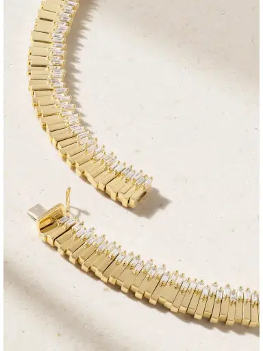 Suzanne Kalan 18-karat Gold Diamond Necklace | Thumbnail 3 Suzanne Kalan 18-karat Gold Diamond Necklace | Thumbnail 3