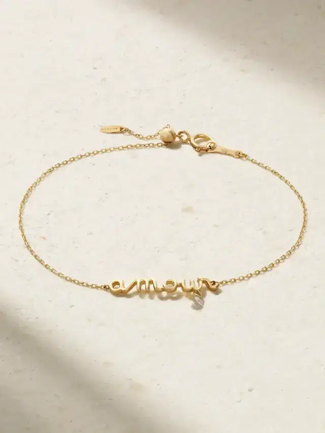 Amour 18-karat Gold Diamond Bracelet