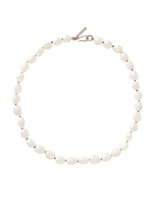 Silver Pearl Necklace