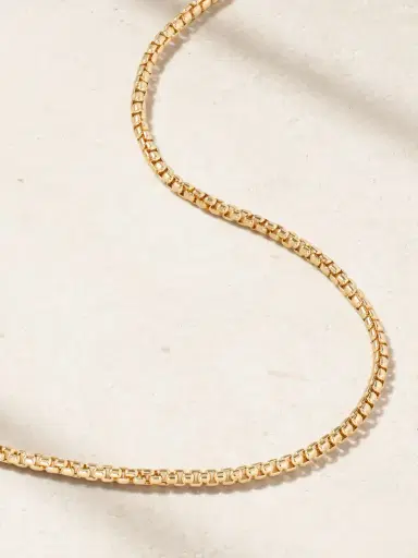 David Yurman Box Chain 18-karat Gold Necklace | Thumbnail 4 David Yurman Box Chain 18-karat Gold Necklace | Thumbnail 4