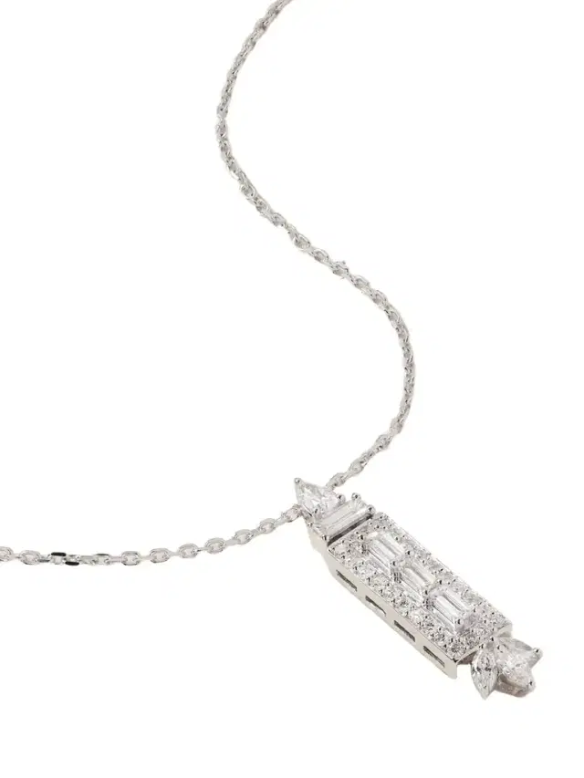18-karat White Gold Diamond Necklace