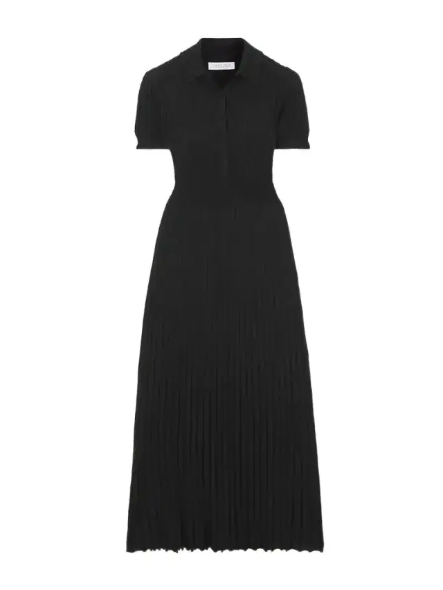 Amor Ribbed Silk And Cashmere-blend Maxi Dress