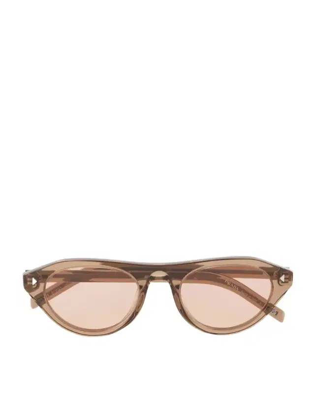D-frame Acetate Sunglasses - Mushroom