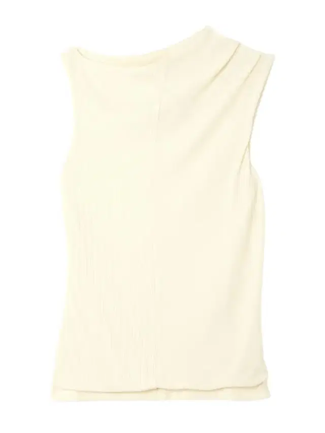 Toga Draped Ribbed Organic Cotton And Modal-blend Top