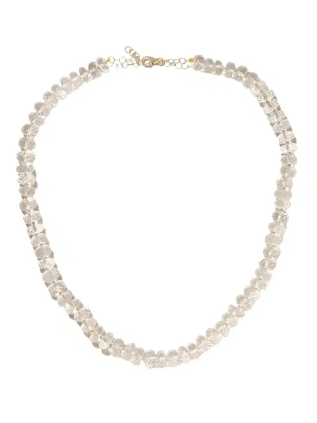 Gold Quartz Necklace