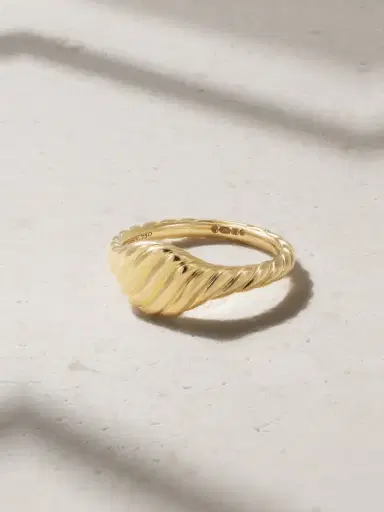 David Yurman 18-karat Gold Pinky Ring | Thumbnail 1 David Yurman 18-karat Gold Pinky Ring | Thumbnail 1