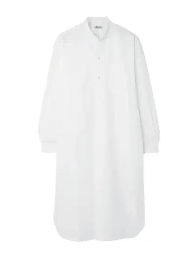 Charvet Elysee Oversized Cotton-poplin Nightdress | Thumbnail 1 Charvet Elysee Oversized Cotton-poplin Nightdress | Thumbnail 1