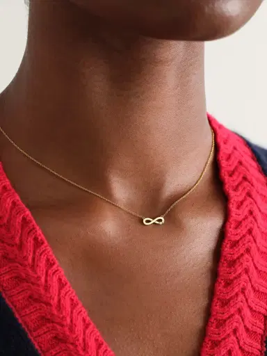 Jennifer Meyer Infinity 18-karat Gold Diamond Necklace | Thumbnail 2 Jennifer Meyer Infinity 18-karat Gold Diamond Necklace | Thumbnail 2