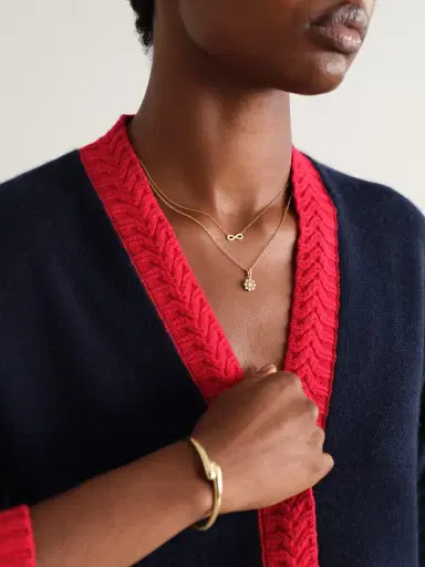 Jennifer Meyer Infinity 18-karat Gold Diamond Necklace | Thumbnail 5 Jennifer Meyer Infinity 18-karat Gold Diamond Necklace | Thumbnail 5