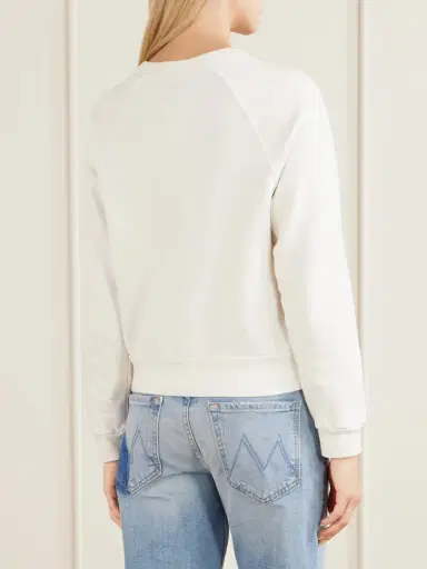 Mother The Itty Concert Printed Cotton-jersey Sweater | Thumbnail 4 Mother The Itty Concert Printed Cotton-jersey Sweater | Thumbnail 4