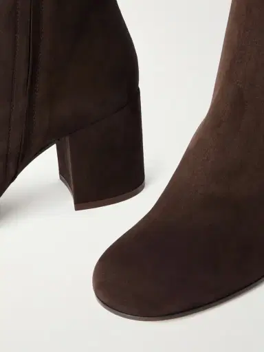 Gianvito Rossi Joelle 70 Suede Ankle Boots | Thumbnail 4 Gianvito Rossi Joelle 70 Suede Ankle Boots | Thumbnail 4