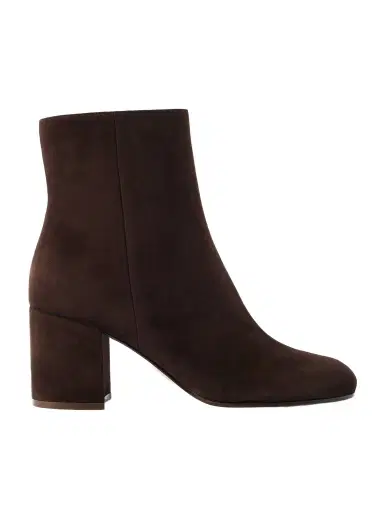 Gianvito Rossi Joelle 70 Suede Ankle Boots | Thumbnail 1 Gianvito Rossi Joelle 70 Suede Ankle Boots | Thumbnail 1