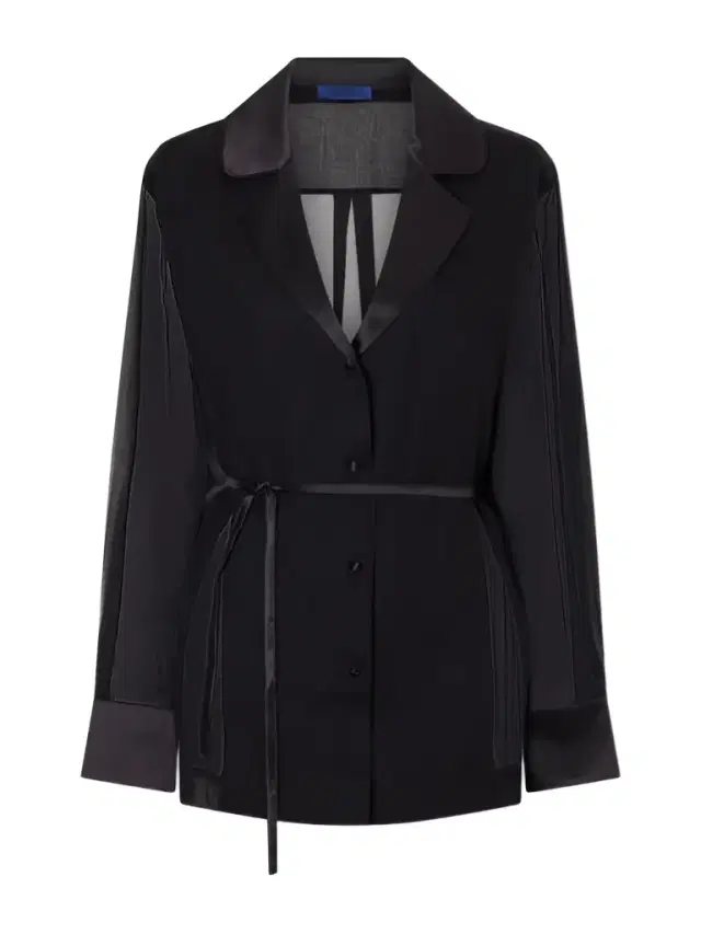 Sharon Wauchob Bretagne Belted Silk Jacket