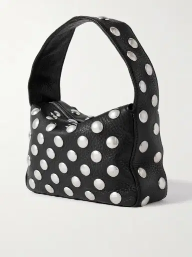 Khaite Elena Small Studded Textured-leather Shoulder Bag | Thumbnail 3 Khaite Elena Small Studded Textured-leather Shoulder Bag | Thumbnail 3