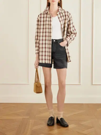 AGOLDE Dame Denim Shorts | Thumbnail 2