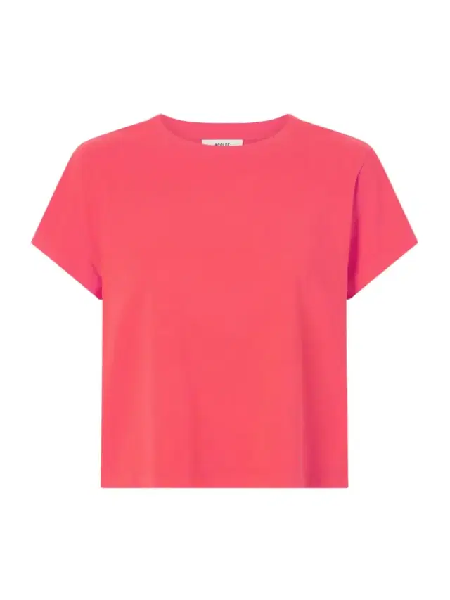 AGOLDE Adine Cropped Organic Cotton-jersey T-shirt