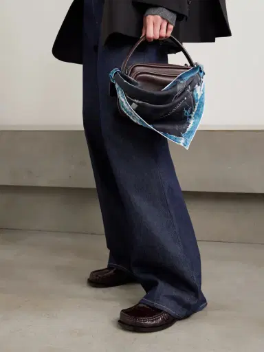 Acne Studios Printed Silk Scarf | Thumbnail 4