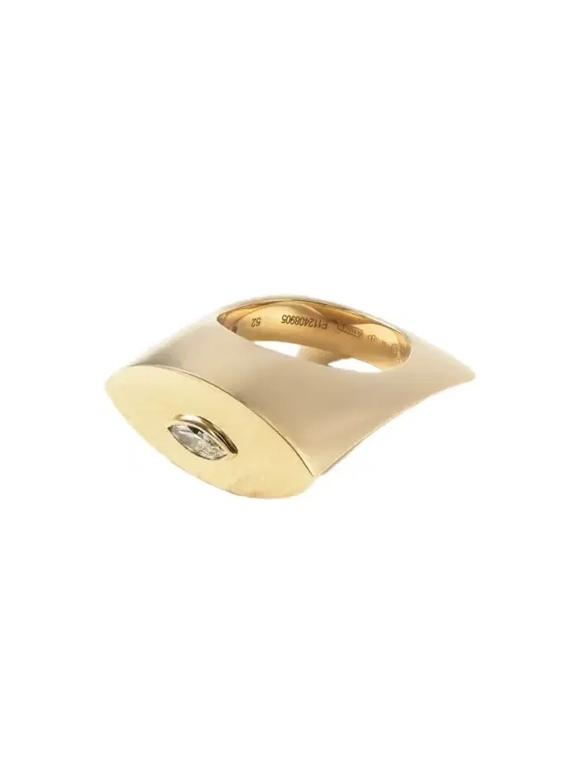 Evil Eye 18-karat Gold Diamond Ring