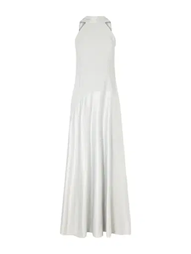 Solace London Cece Cape-effect Crepe And Satin Gown | Thumbnail 1 Solace London Cece Cape-effect Crepe And Satin Gown | Thumbnail 1