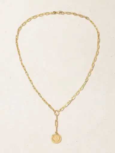 Foundrae + Net Sustain Strength 18-karat Recycled Gold Diamond Necklace | Thumbnail 4