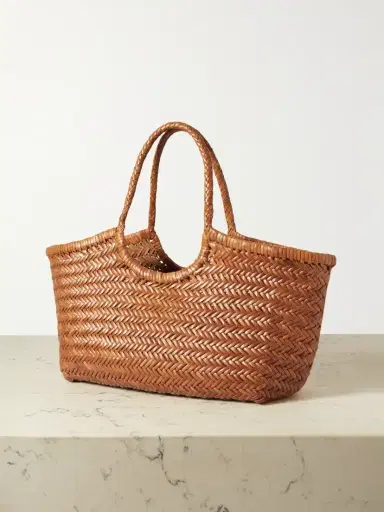 Dragon Diffusion Nantucket Large Woven Leather Tote | Thumbnail 3 Dragon Diffusion Nantucket Large Woven Leather Tote | Thumbnail 3