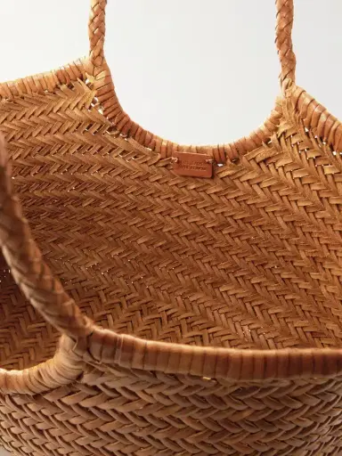 Dragon Diffusion Nantucket Large Woven Leather Tote | Thumbnail 5 Dragon Diffusion Nantucket Large Woven Leather Tote | Thumbnail 5