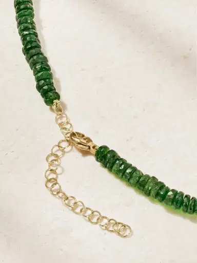 JIA JIA 14-karat Gold, Diamond And Quartz Necklace | Thumbnail 3
