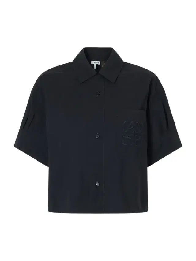 Loewe + Paula's Ibiza Anagram-embroidered Cotton-blend Shirt