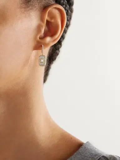 SHAY 18-karat Gold Diamond Earrings | Thumbnail 2