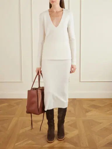 Gabriela Hearst Marija Leather Tote | Thumbnail 3 Gabriela Hearst Marija Leather Tote | Thumbnail 3