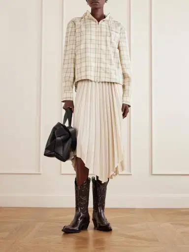 Acne Studios Leather Ankle Cowboy Boots | Thumbnail 4 Acne Studios Leather Ankle Cowboy Boots | Thumbnail 4