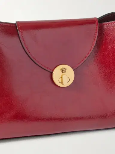 Versace Vivian Medium Glossed-leather Shoulder Bag | Thumbnail 5 Versace Vivian Medium Glossed-leather Shoulder Bag | Thumbnail 5