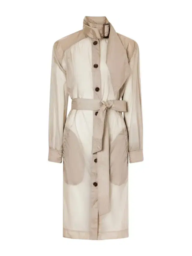 Belted Shell Midi Dress