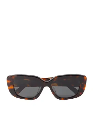CELINE Eyewear Triomphe Rectangular-frame Tortoiseshell Acetate Sunglasses | Thumbnail 1 CELINE Eyewear Triomphe Rectangular-frame Tortoiseshell Acetate Sunglasses | Thumbnail 1