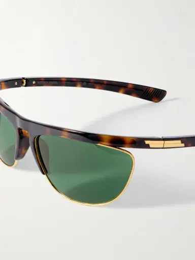 Bottega Veneta Eyewear Cat-eye Tortoiseshell Acetate And Gold-tone Sunglasses | Thumbnail 4 Bottega Veneta Eyewear Cat-eye Tortoiseshell Acetate And Gold-tone Sunglasses | Thumbnail 4