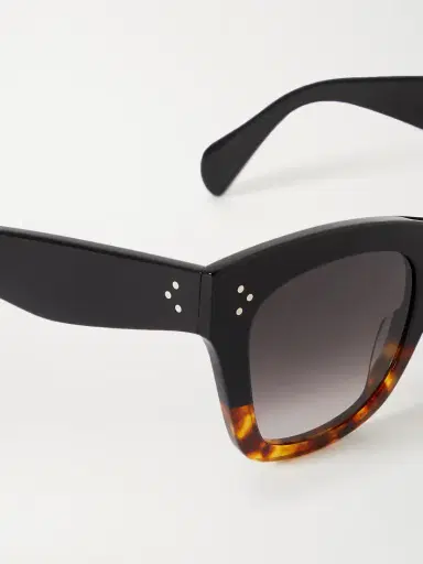 CELINE Eyewear Oversized Cat-eye Acetate Sunglasses | Thumbnail 4