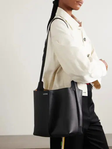 Loewe Bilbao Medium Pleated Leather Shoulder Bag | Thumbnail 2
