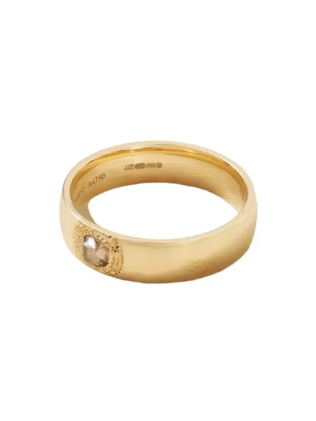 De Beers London Talisman Large 18-karat Gold Diamond Ring